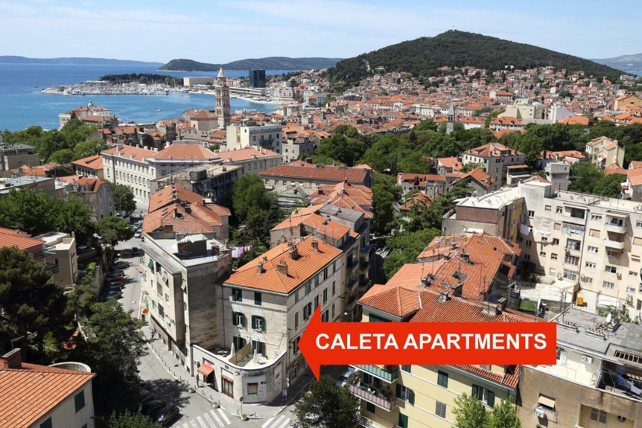 Apartments Caleta Сплит Экстерьер фото